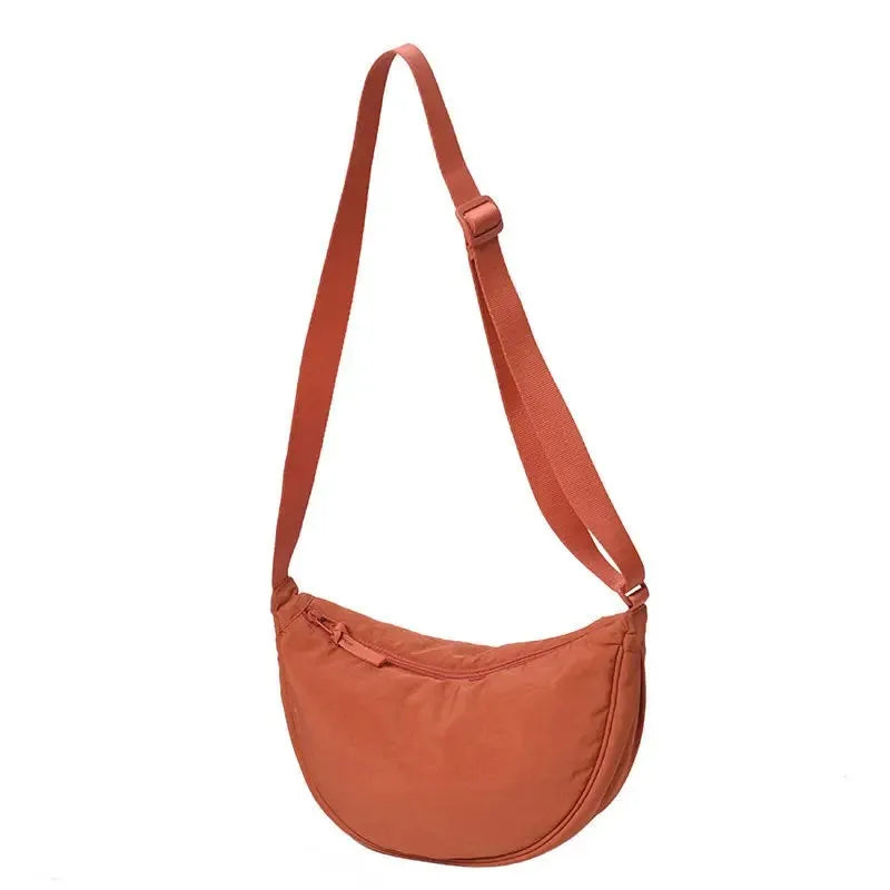 Bolso Brisa cruzado antirrobo color naranja