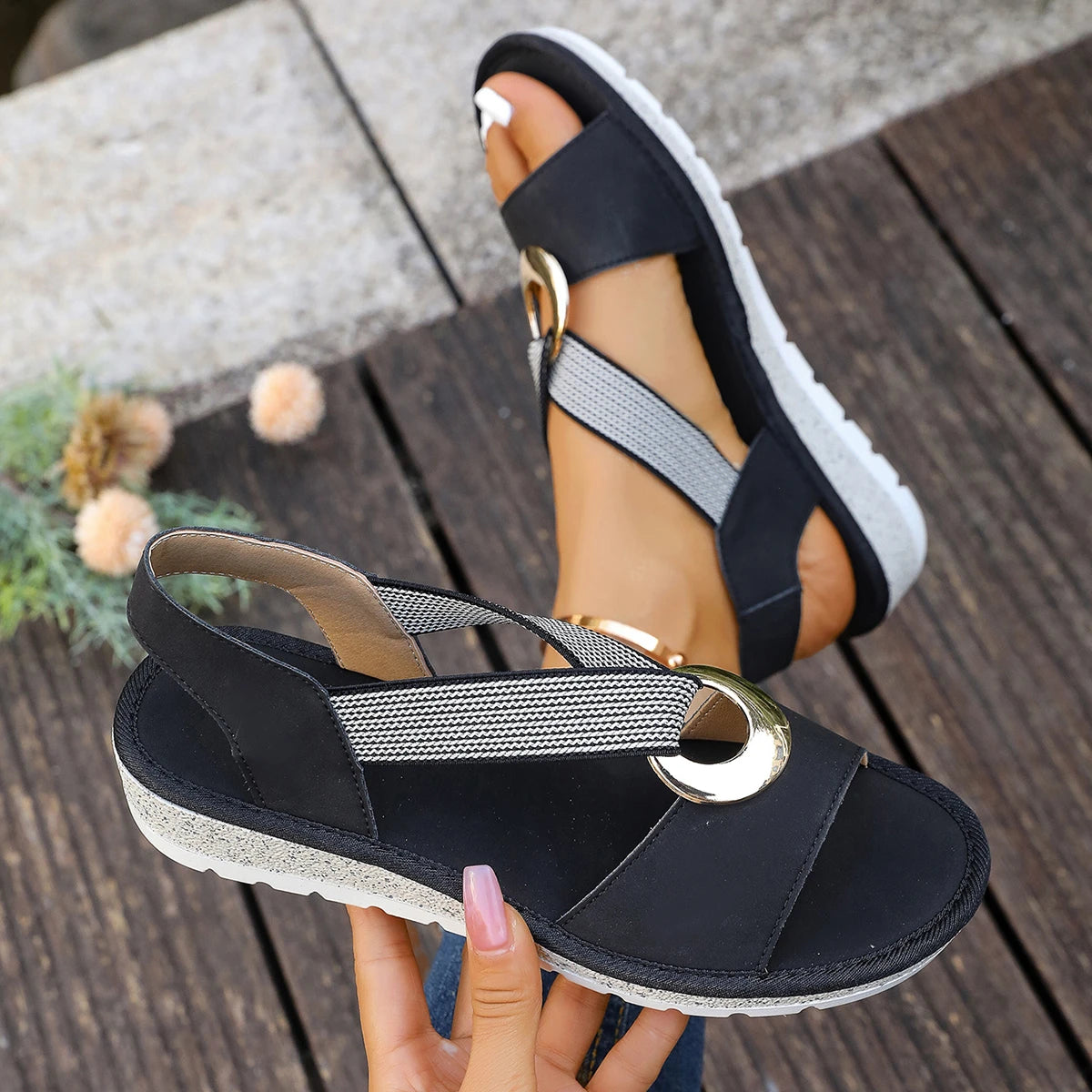 Sandalias De plataforma cómodas para Mujer